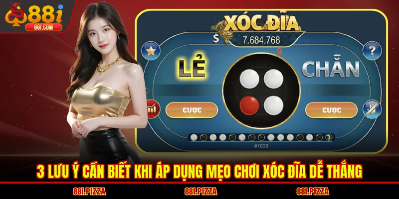3 lưu ý cần biết khi áp dụng mẹo chơi xóc đĩa dễ thắng