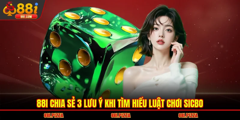 88I chia sẻ 3 lưu ý khi tìm hiểu luật chơi Sicbo
