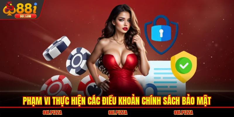 Phạm vi thực hiện các điều khoản chính sách bảo mật 