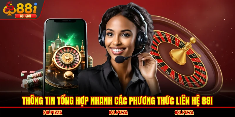 Thông tin tổng hợp nhanh các phương thức liên hệ 88I